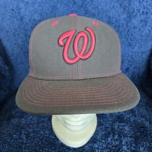 Ladies New Era Washington Nationals Baseball Cap- Size: 7 1/8